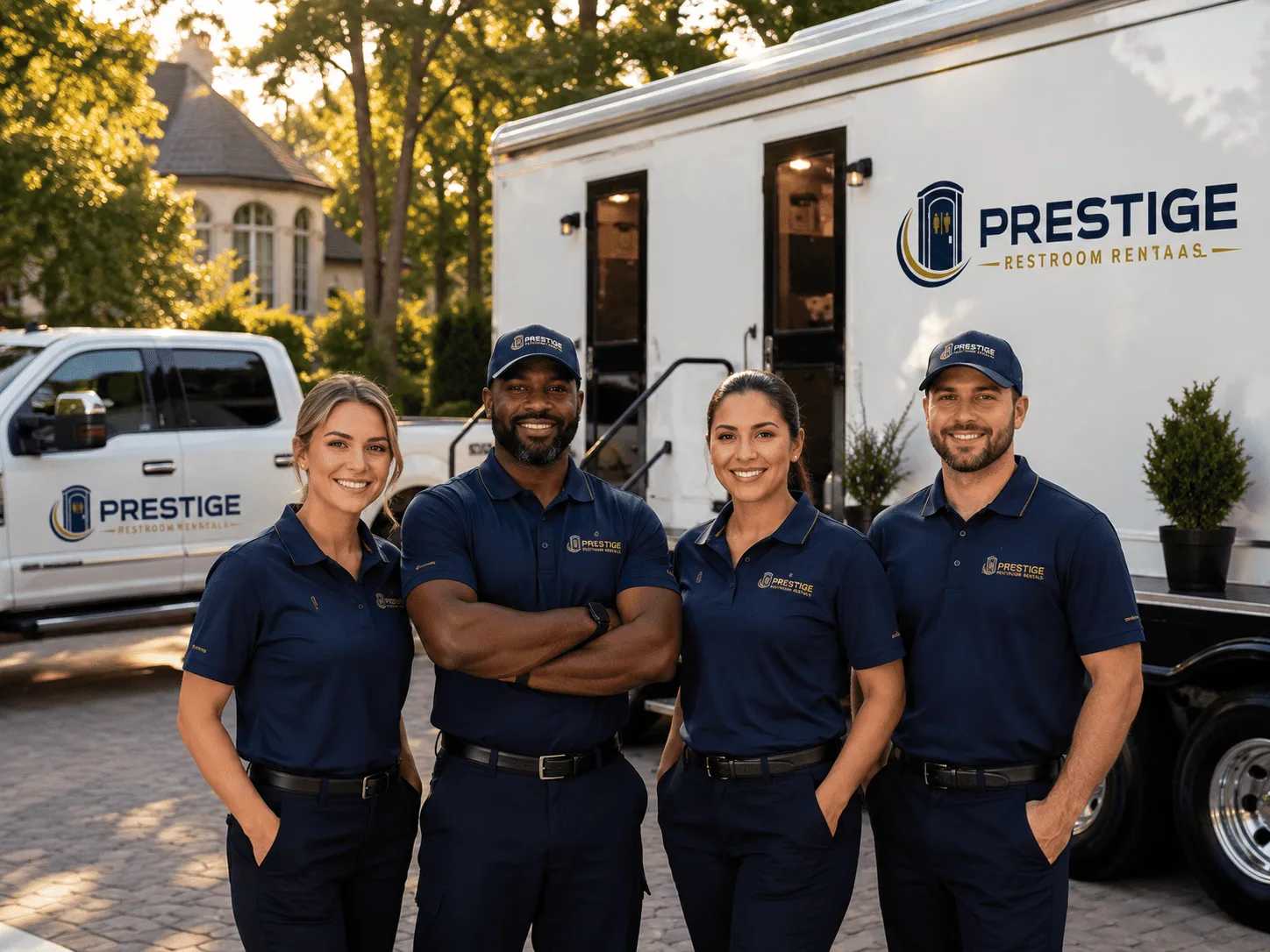 Trusted Luxury Portable Restrooms company in Orchard, NE